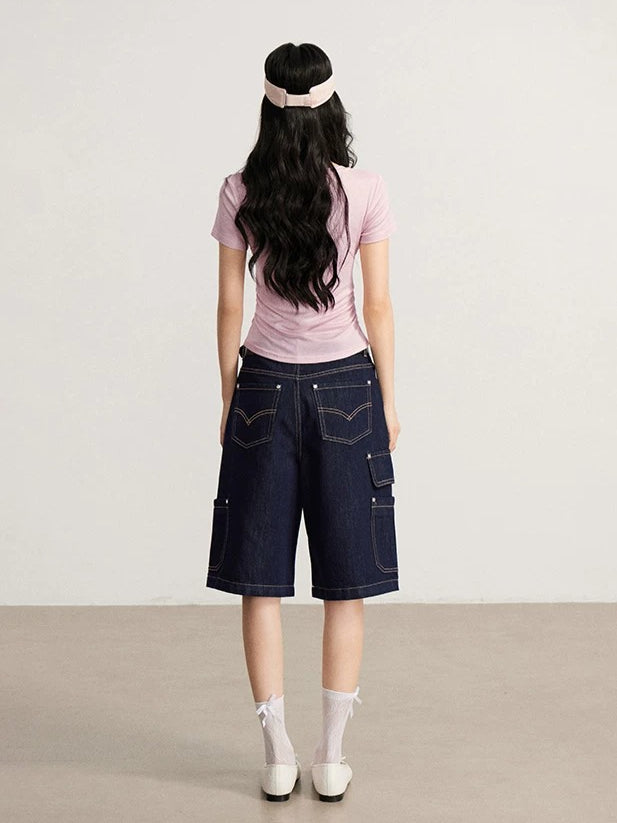 Strawberry Printed Lyocell T-Shirt