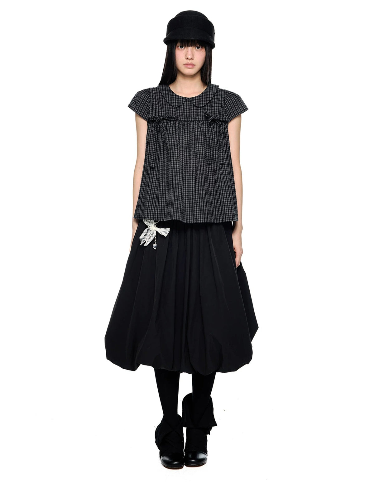 Plaid Peter Pan Dress