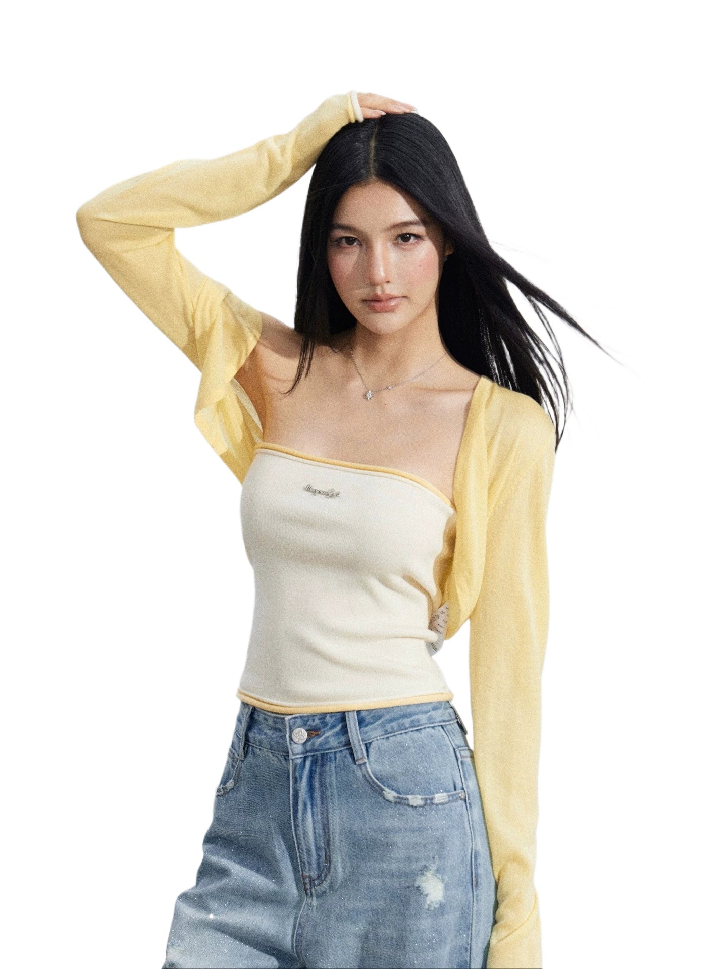 Lyocell Sun Cardigan Set