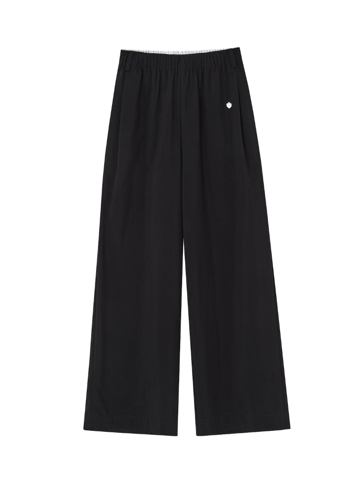 Tie-waist Drapey Airy Pants
