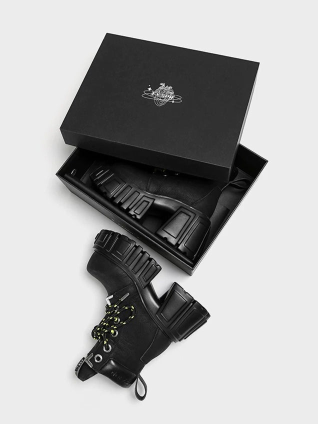 Platform Combat Boots