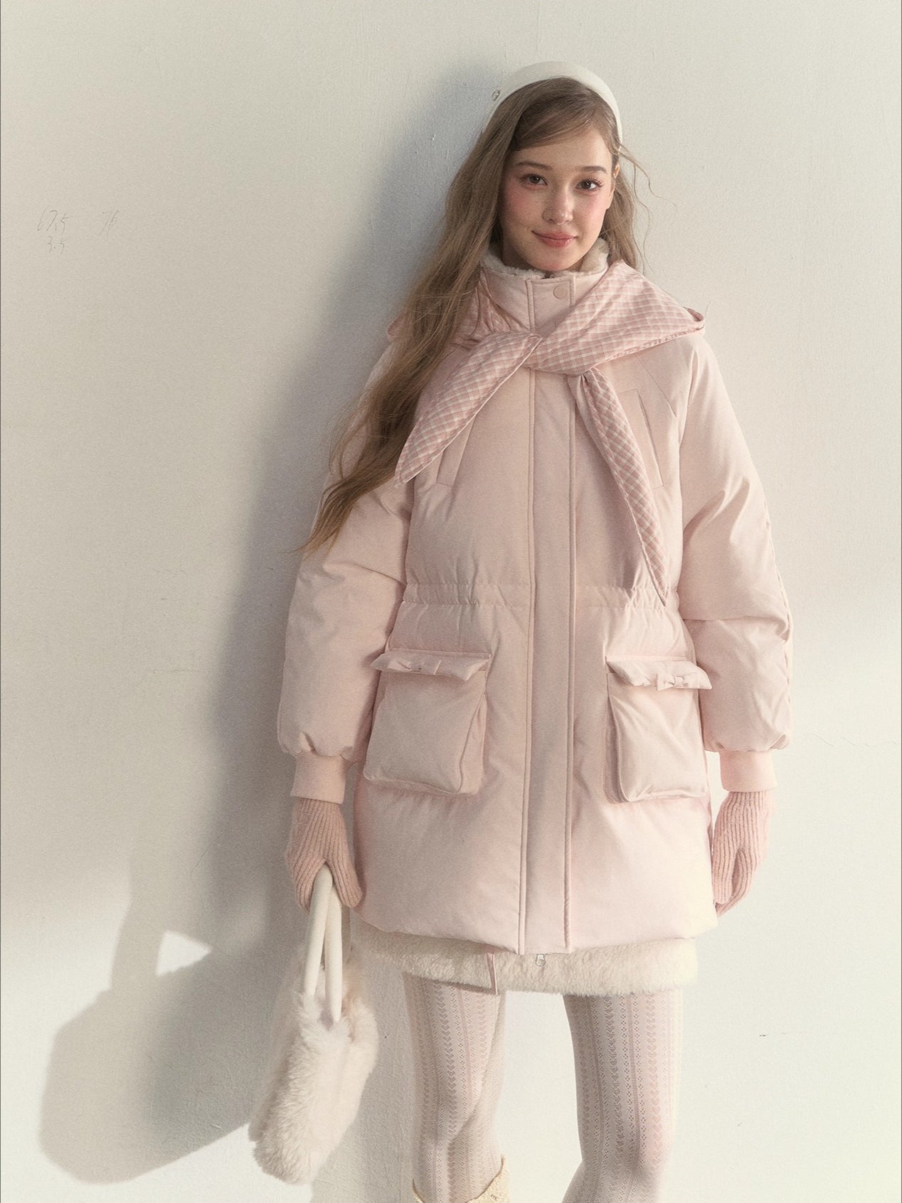 Scarf Hood Down Coat