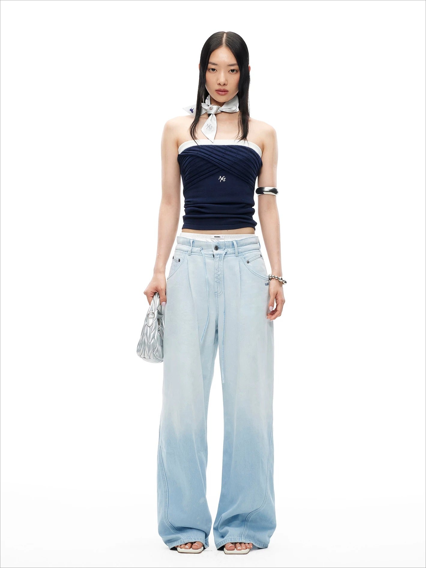 +5CM N3 Vacation Wide Jeans
