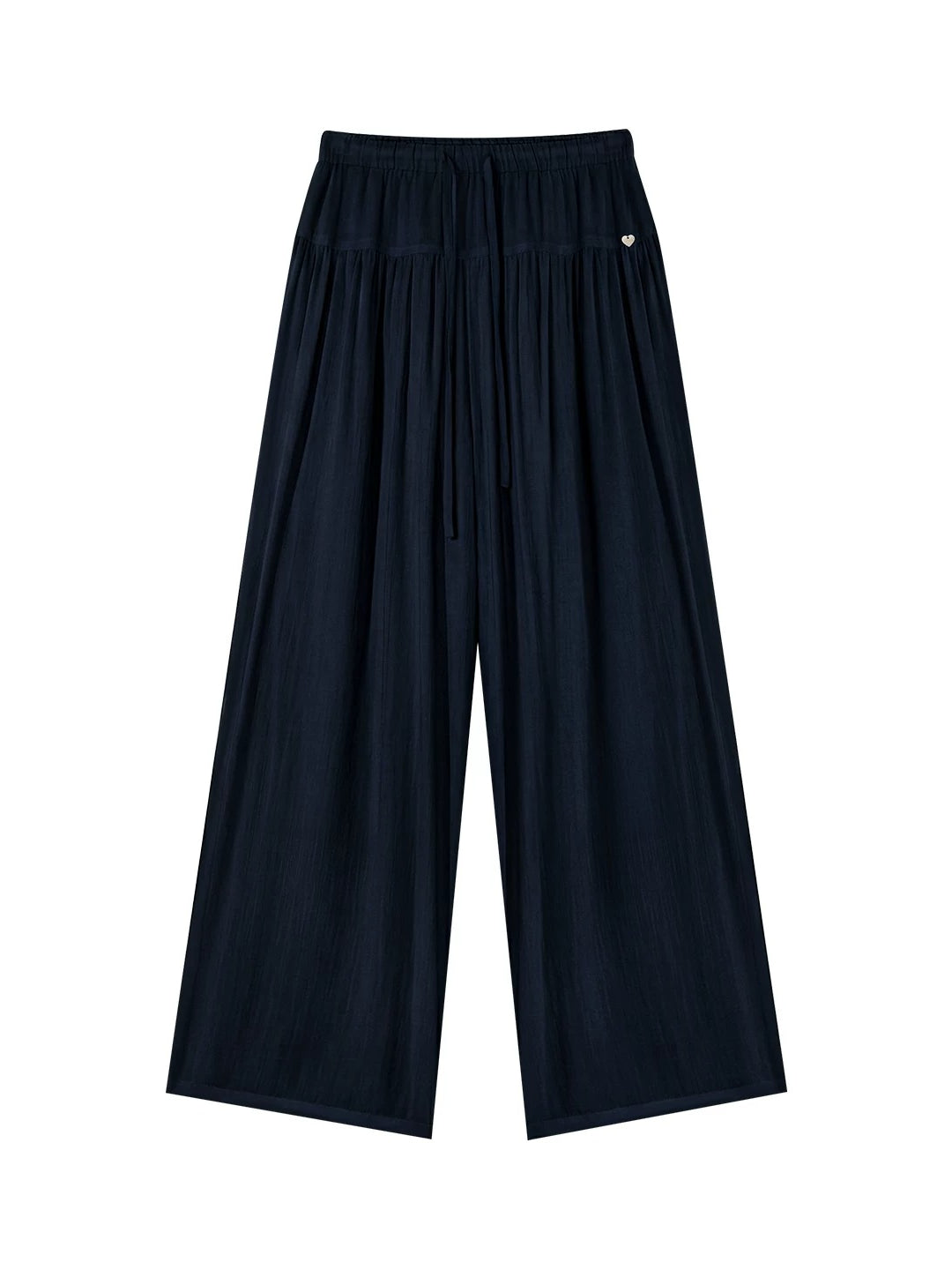 Linen Blend Wide Pants