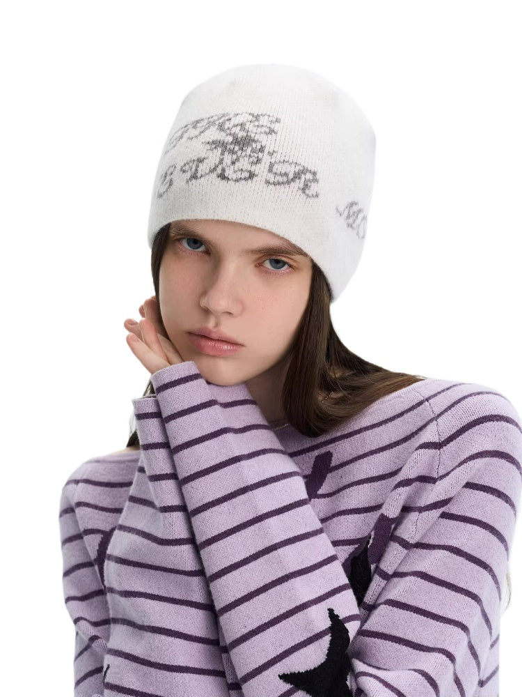 Jacquard Knit Beanie