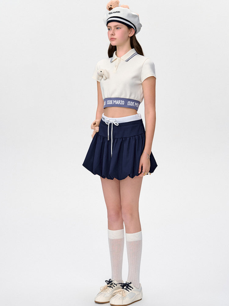 Short-fitting Polo T-shirt