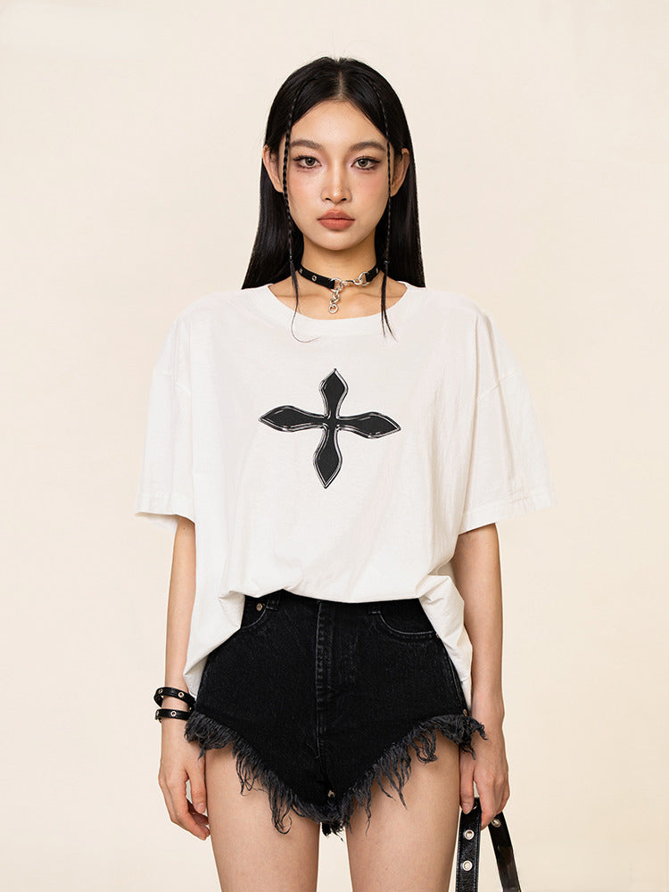 Compass Cross Vintage Tee