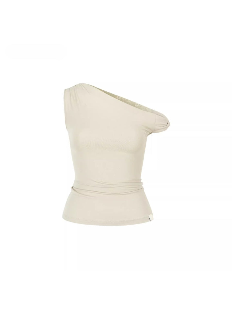 Asymmetric Lace Top