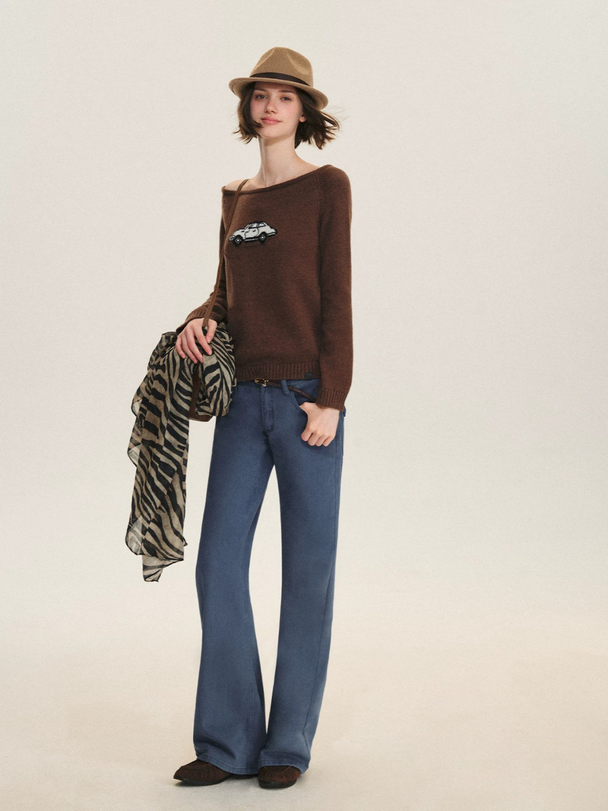 Vintage Blue Low Rise Jeans