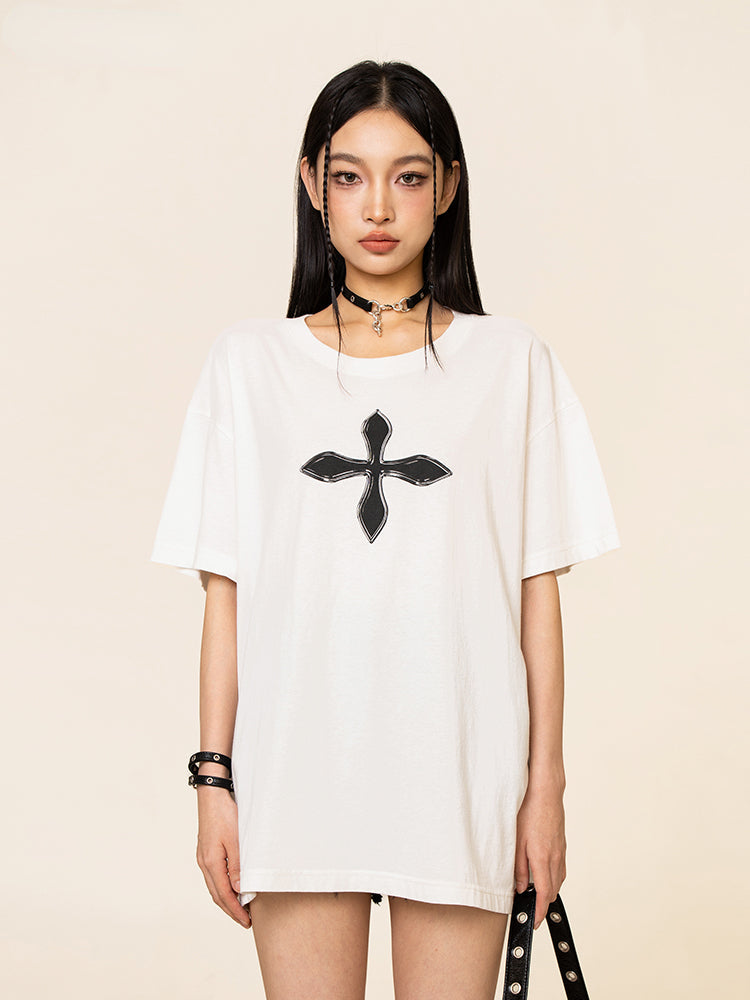 Compass Cross Vintage Tee