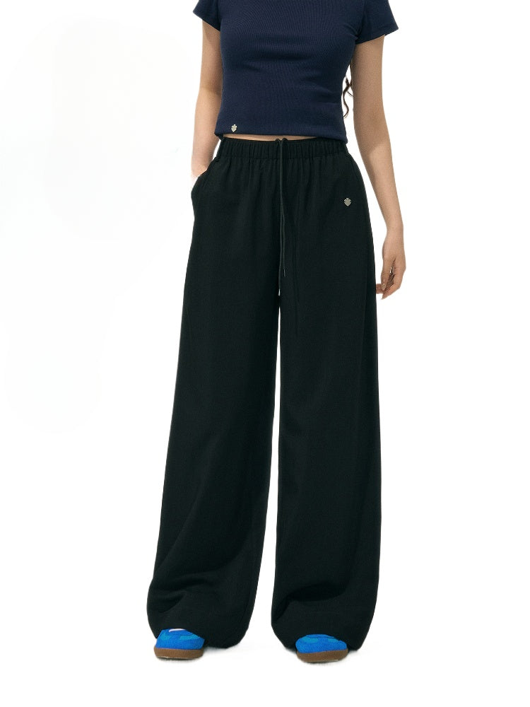 Tie-waist Drapey Airy Pants