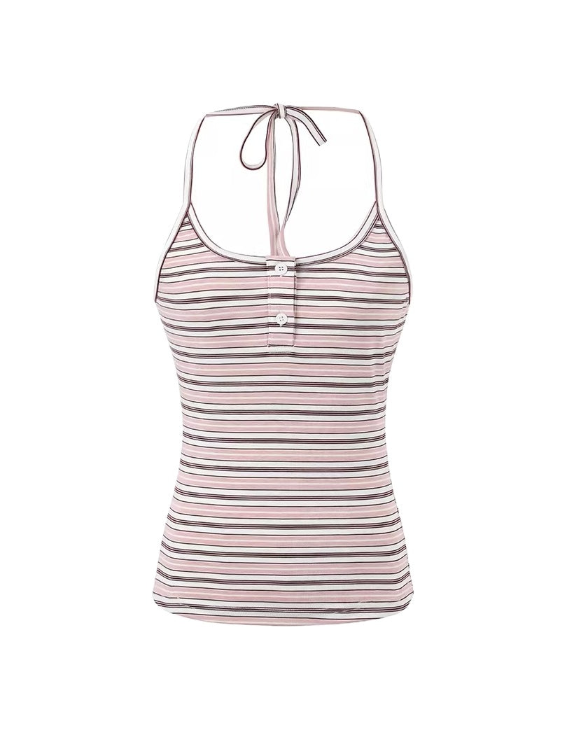 Lyocell Halter Two-Piece Set