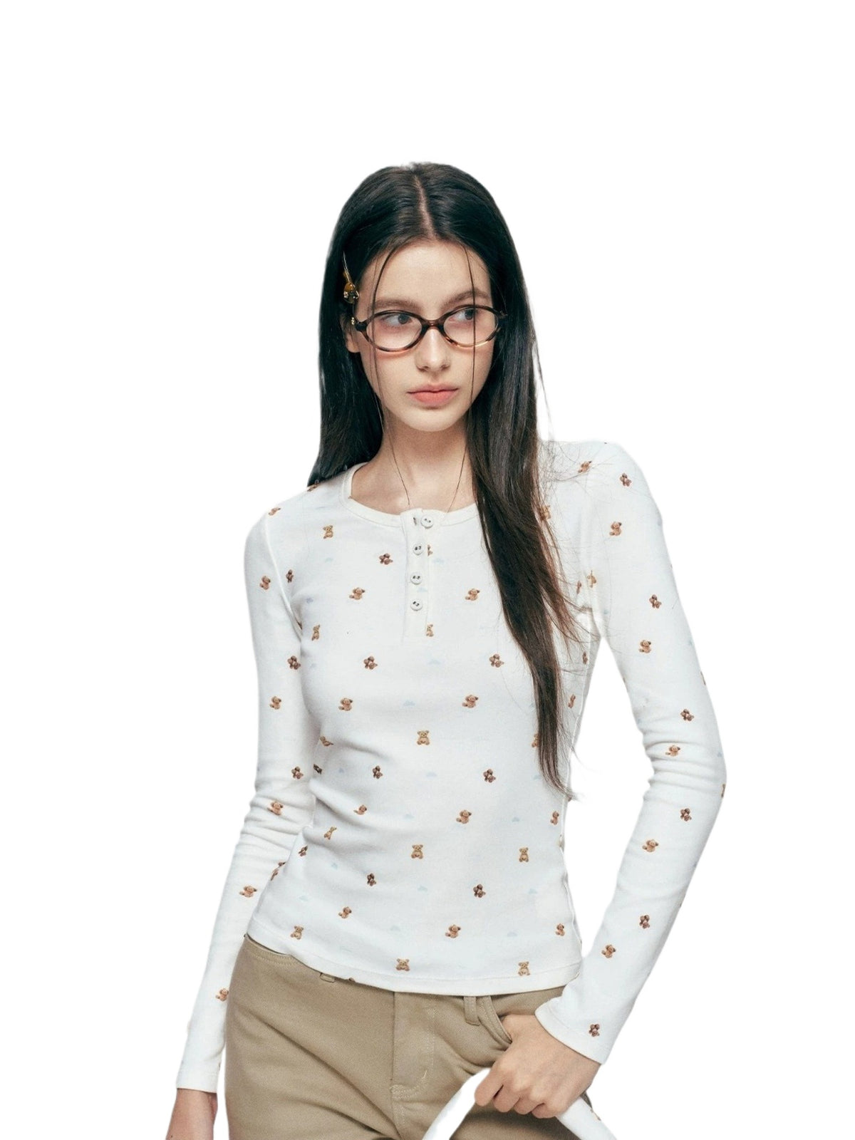 Bear Henley Top