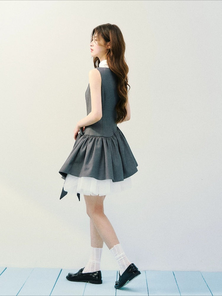 Ballet Puff A-Line Dress