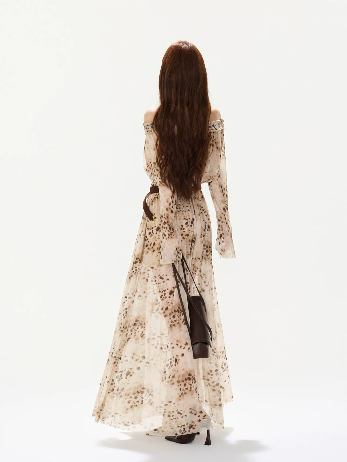 Leopard Mesh Dress
