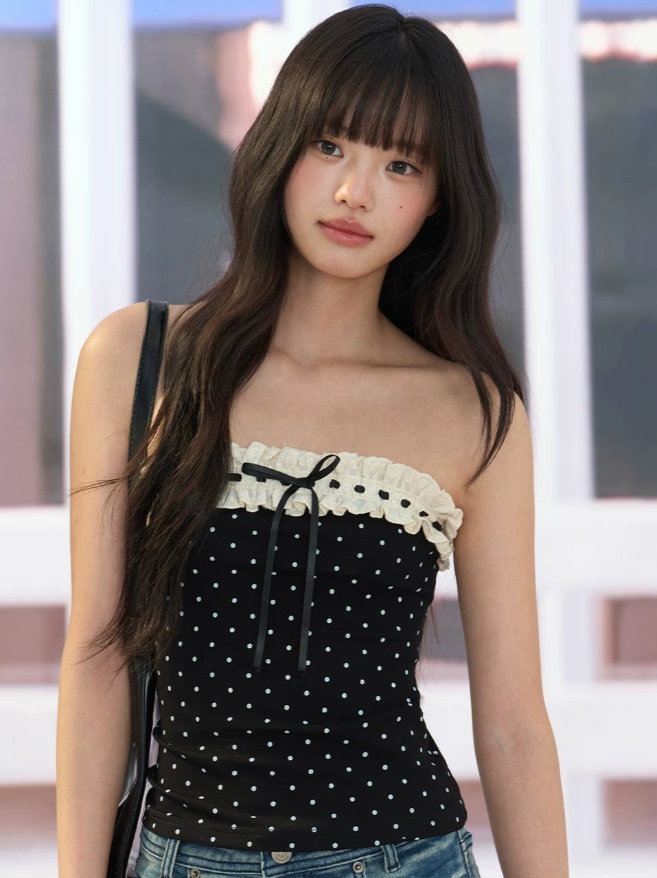 Polka Dot Tube Top