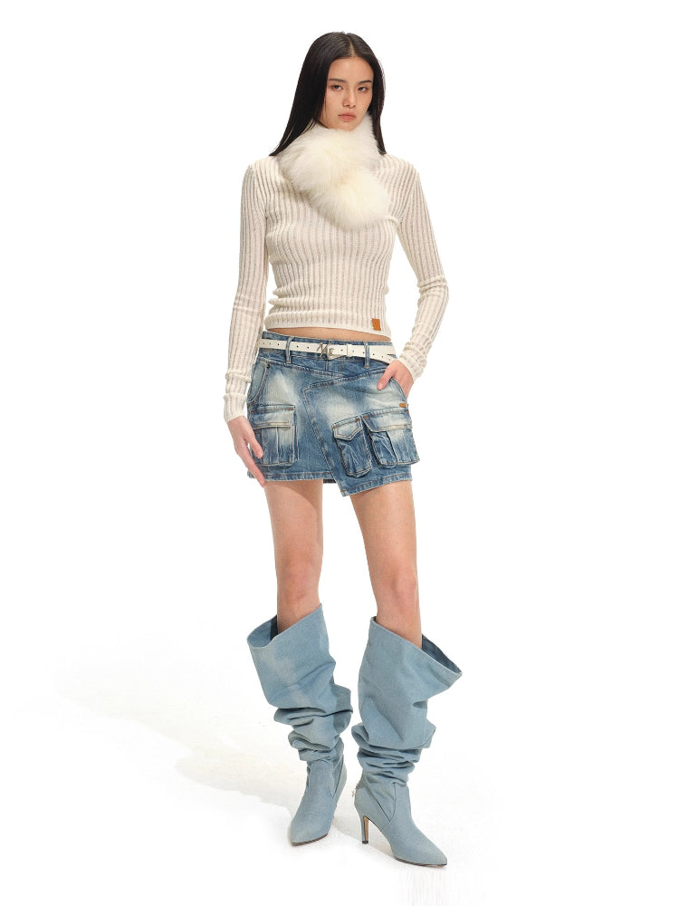 Snowfield Fur Scarf