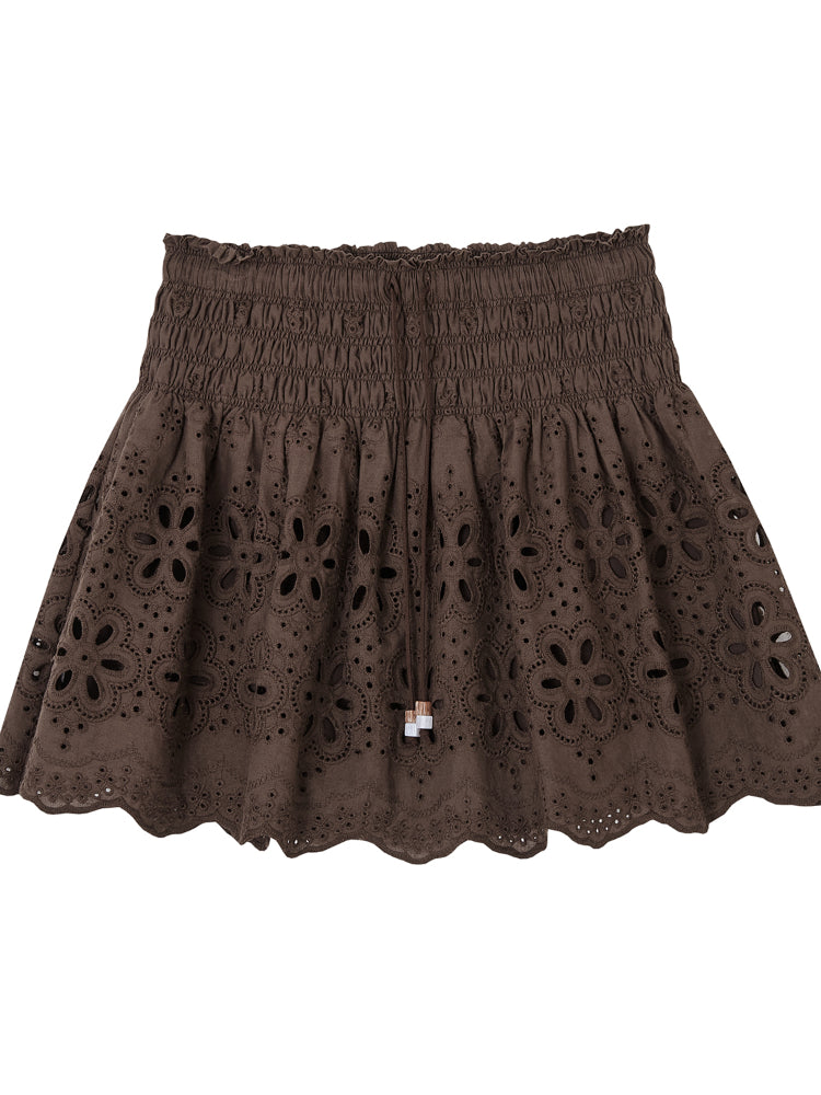 Vacation-Style Sleeveless Top & Skirt Set