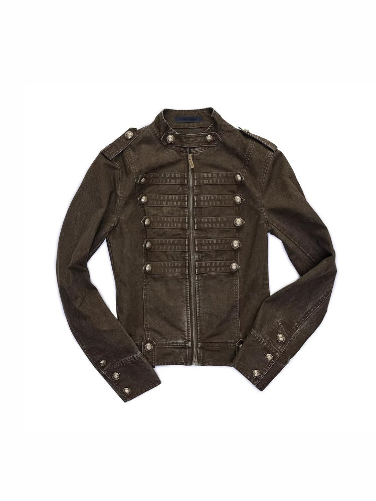 Napoleon Double Breasted Canvas Jacket