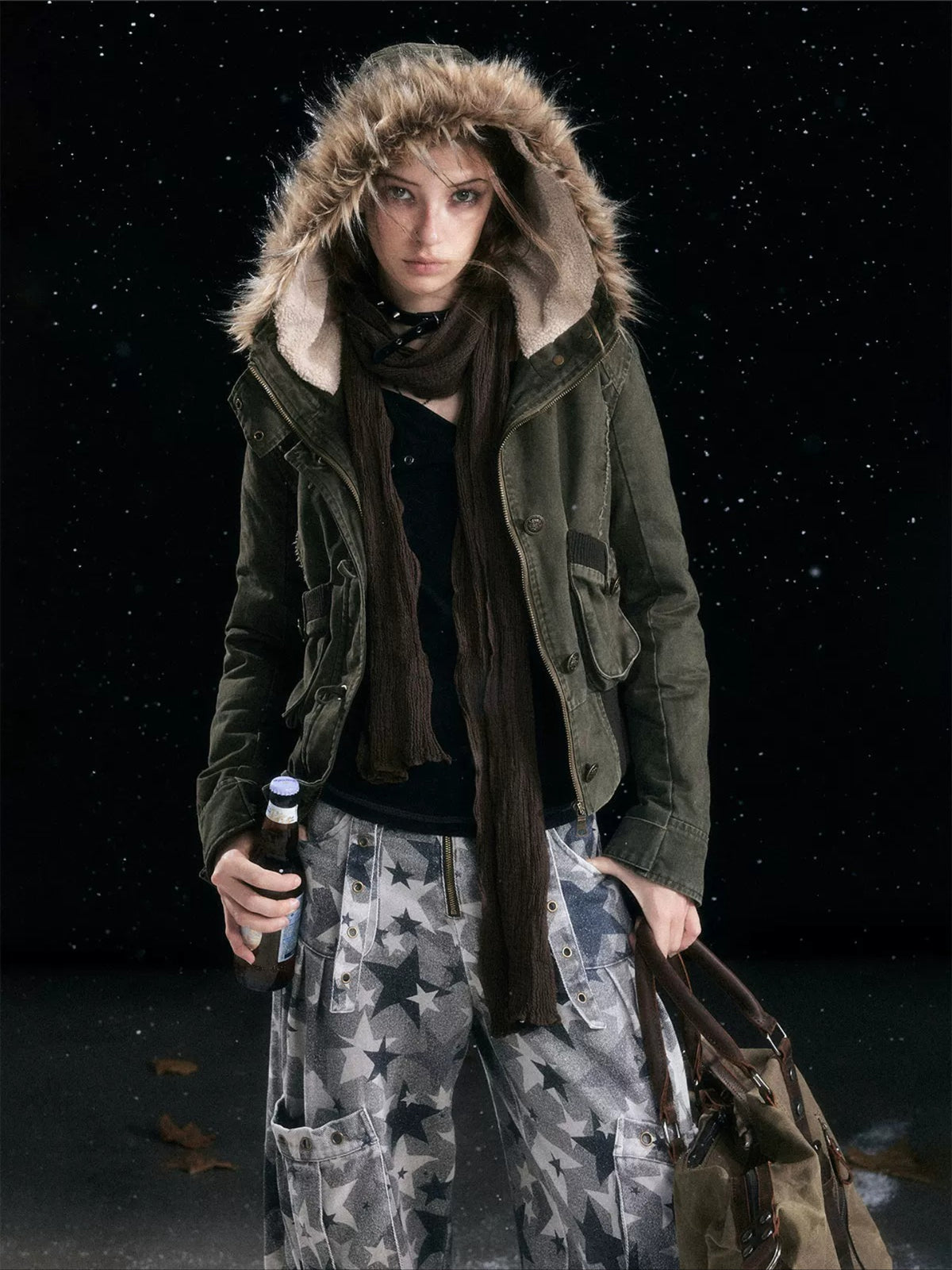 Vintage Hooded Jacket