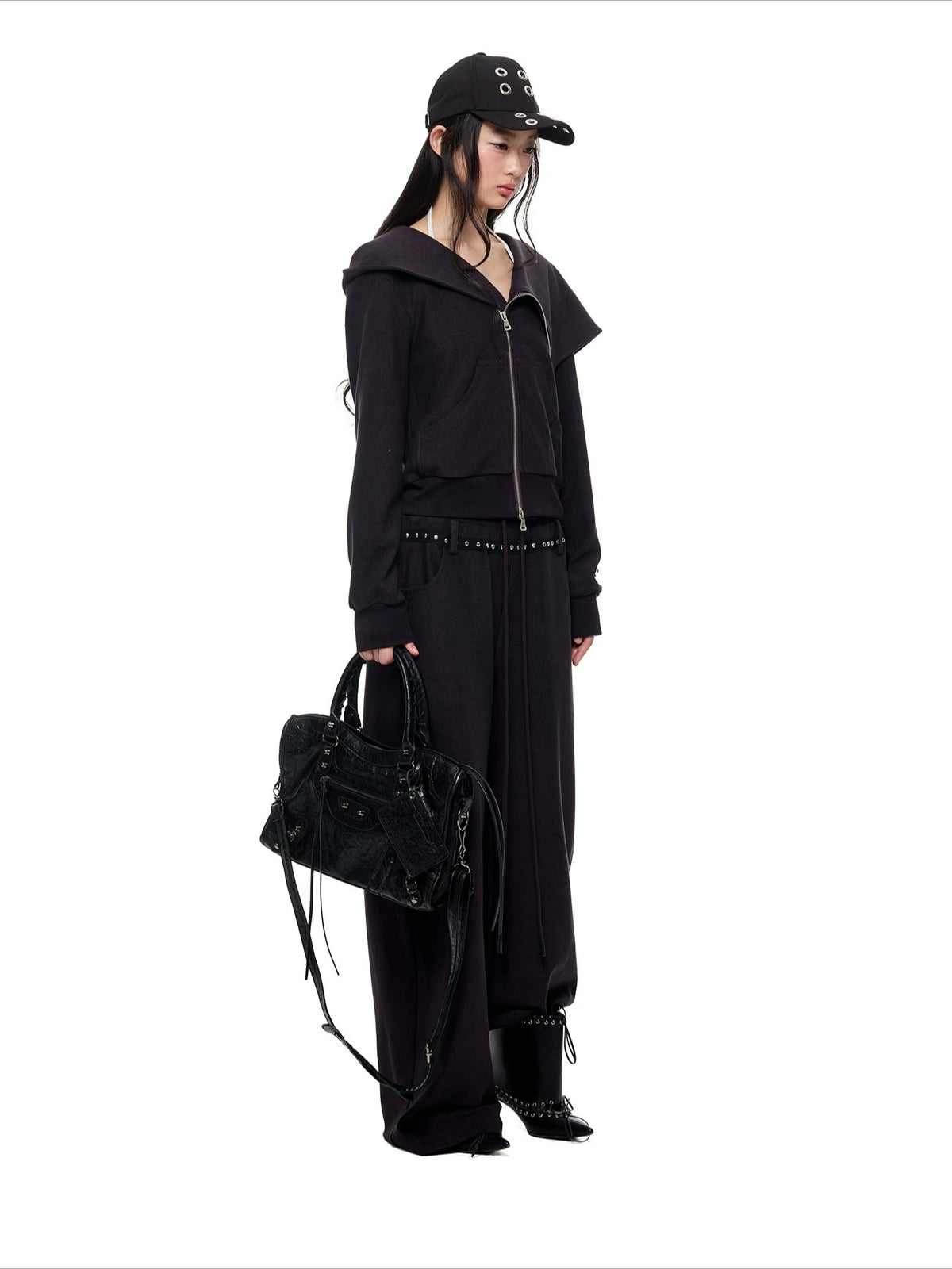 Hooded Fleece Sweatshirt & Pants Set