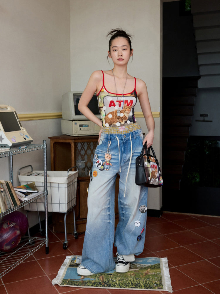 Cat & Dog Personalized Print Badge