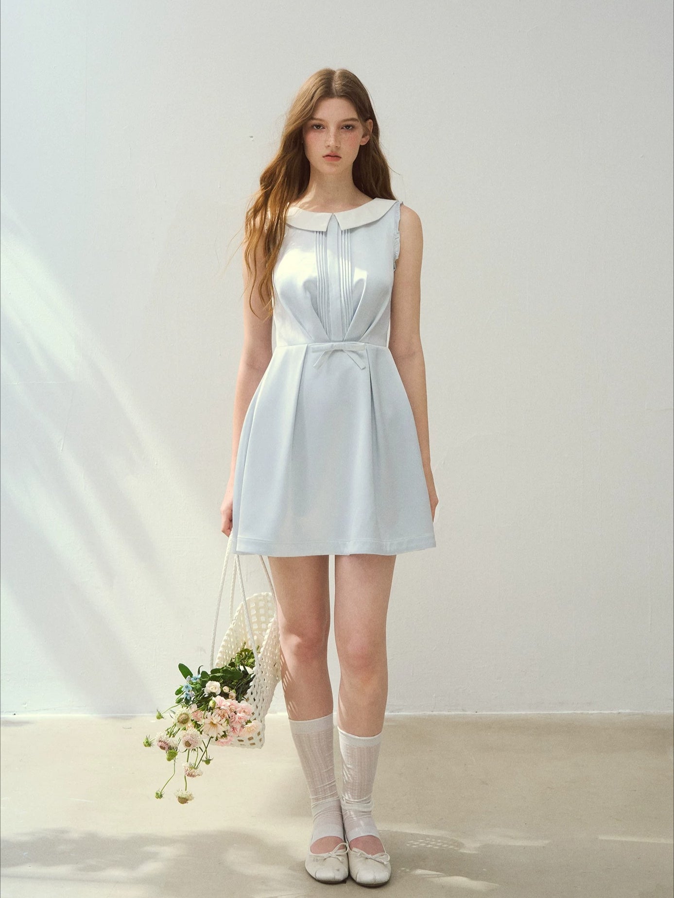 Pink & Blue Pearl Holiday Dress