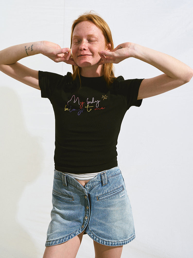 Slim Fit Fitted Short Sleeve T-Shirt