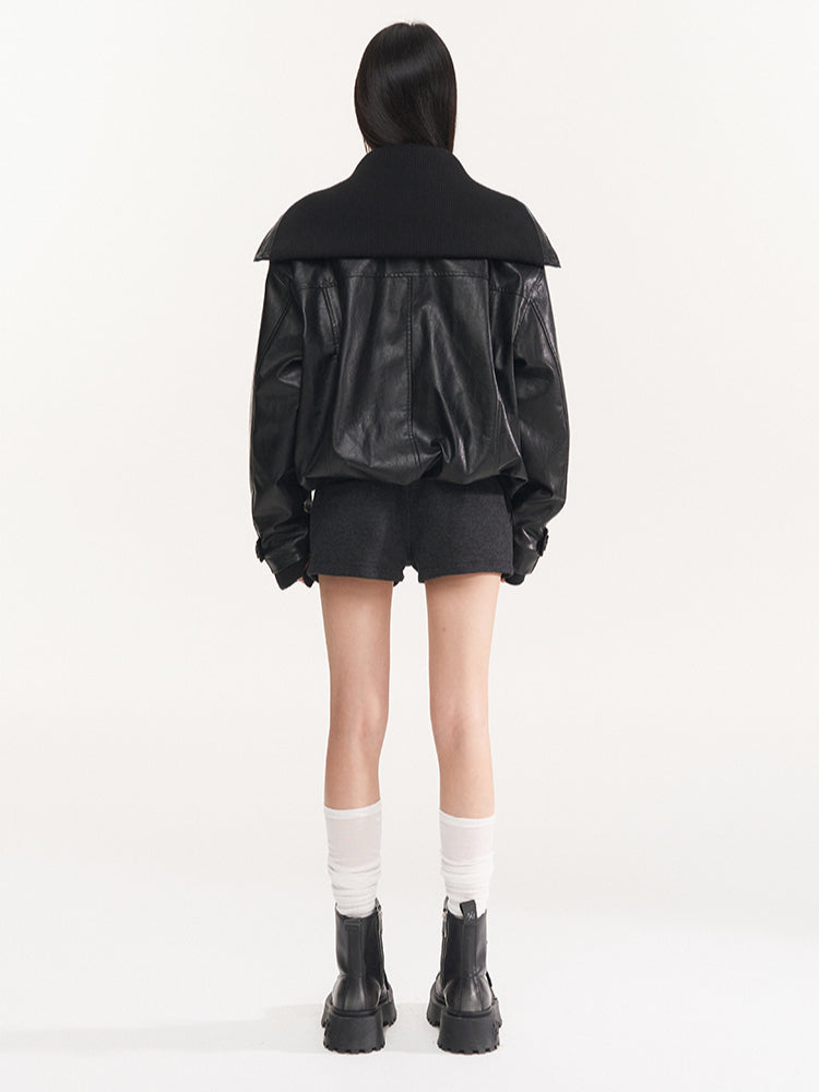 Punk Oversized Motorcycle Jacket