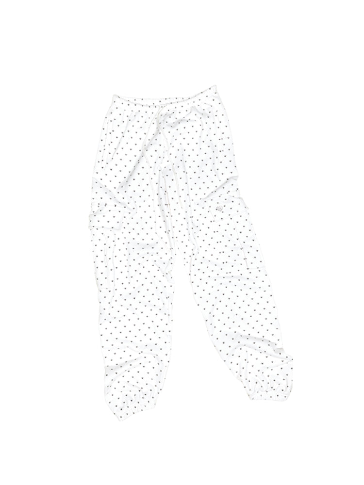 Cat Paw Polka Dot Hooded Cardigan Set