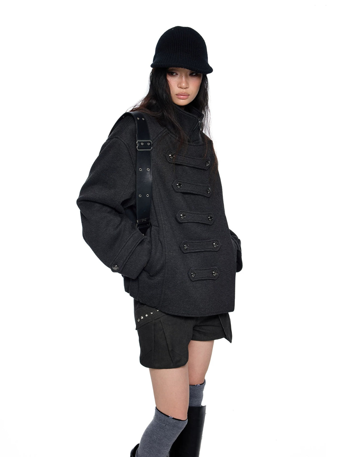 Oversized Wool Double Sided Coat