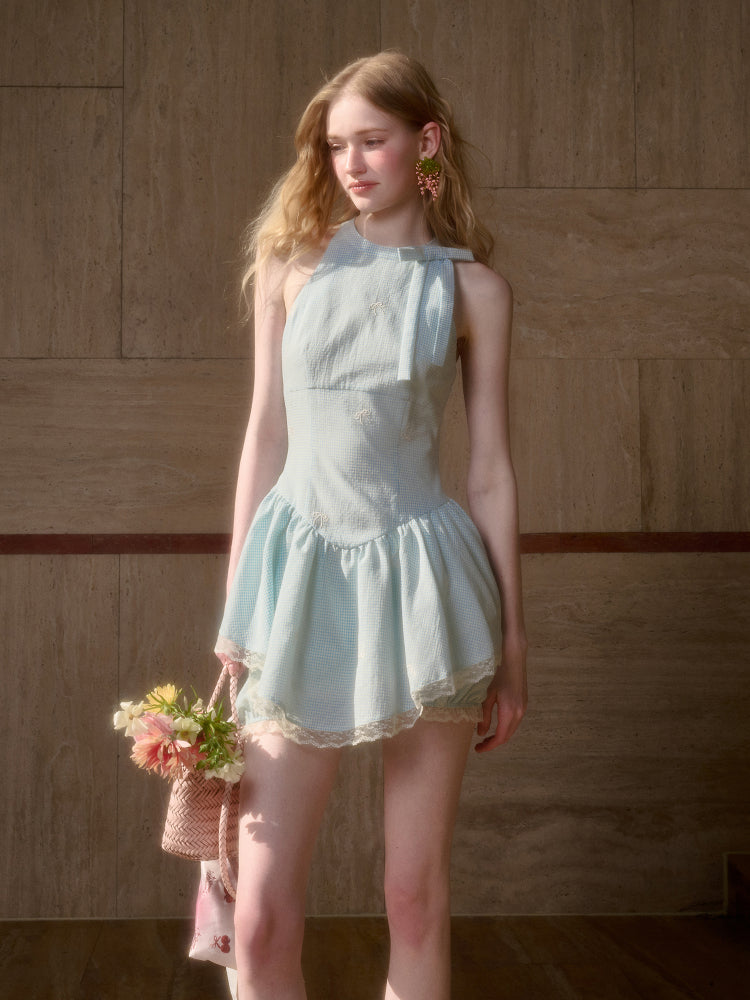 Summer Cool Sea Salt Blue Dress