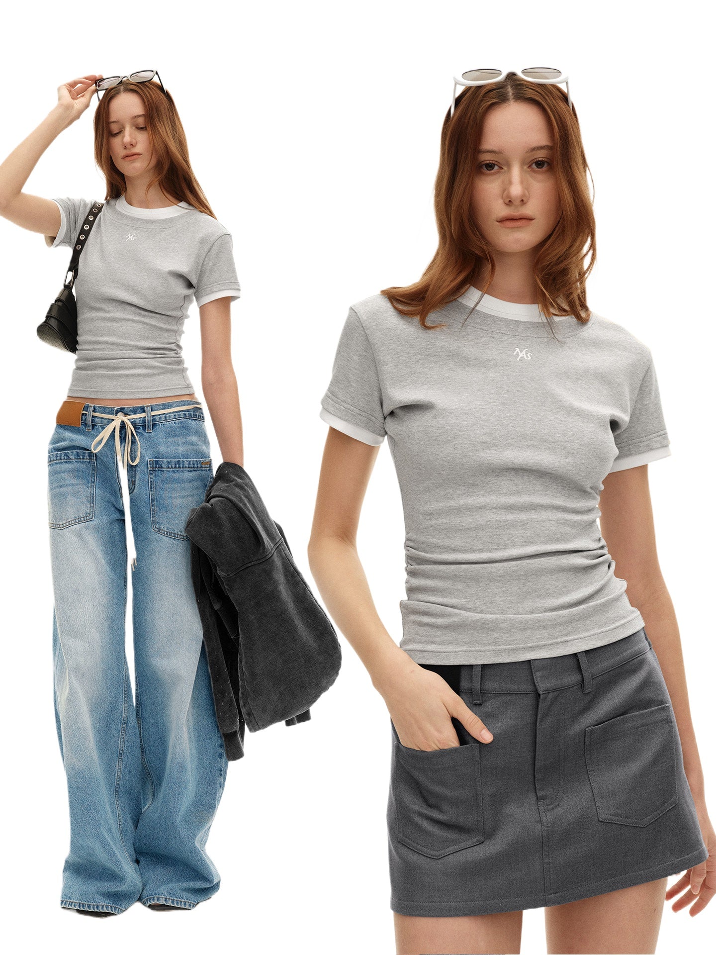 Badge Layered Tee