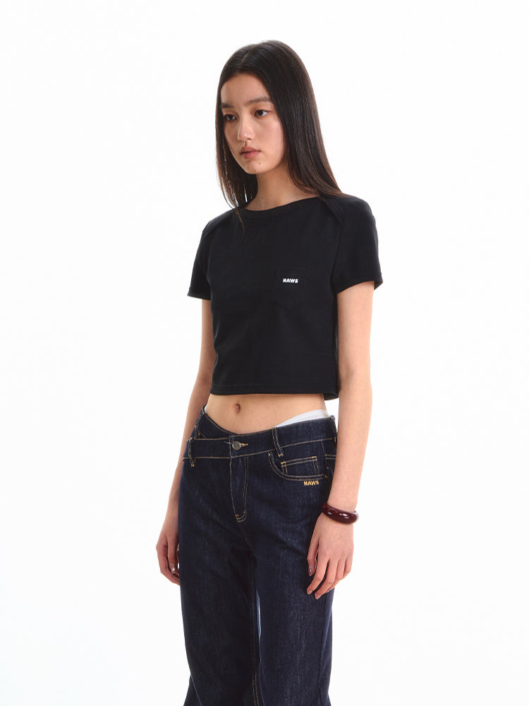 Regular Shoulder Short Sleeve T-shirt