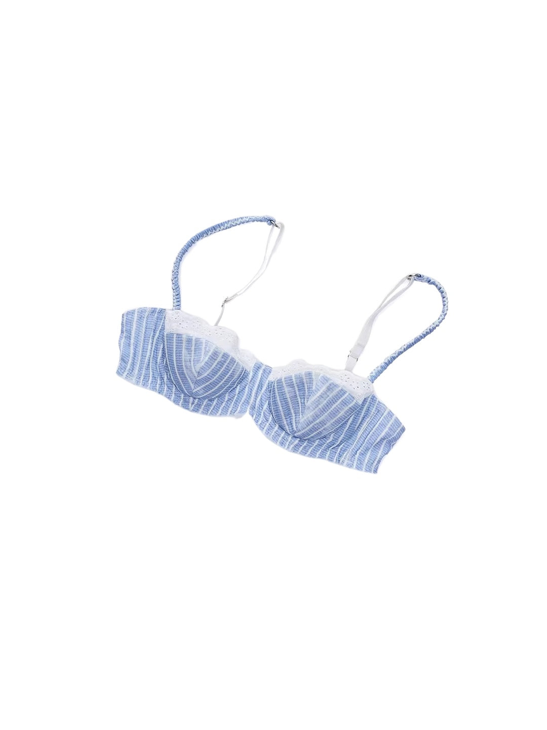 Stripe Shirt Corset Pants Set