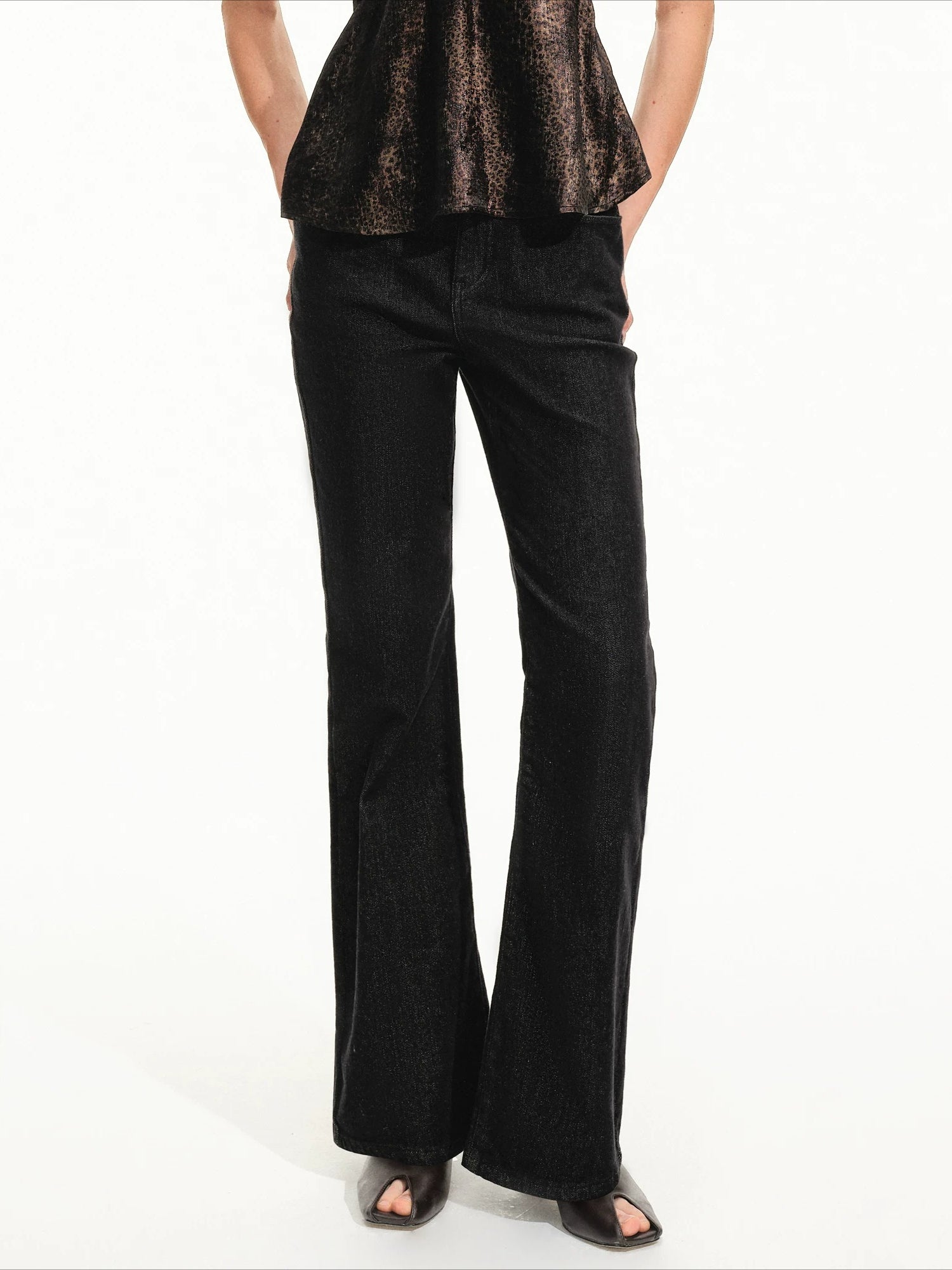High Waist Flare Jeans