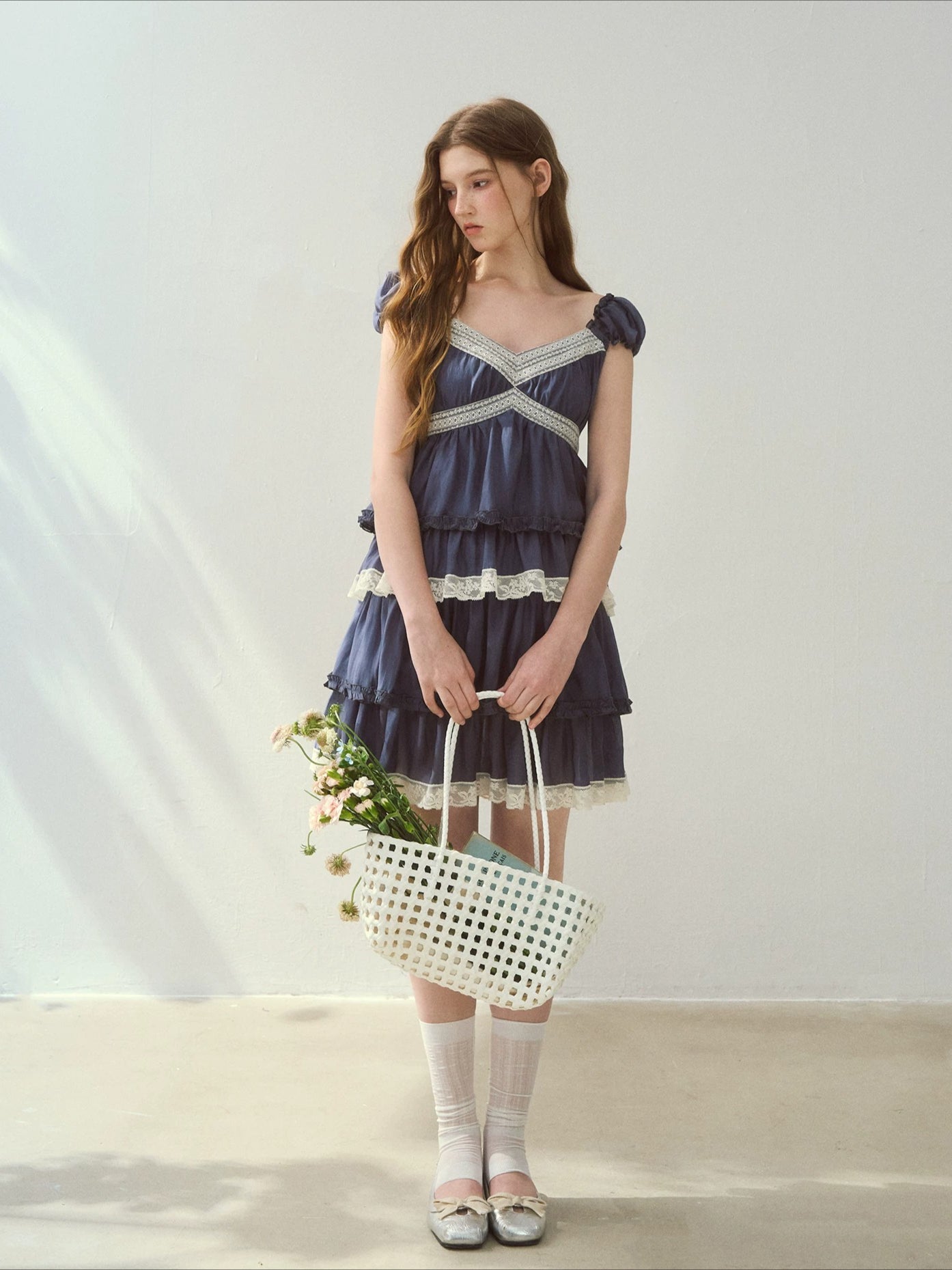 Lyocell Layered Cake Doll Dress