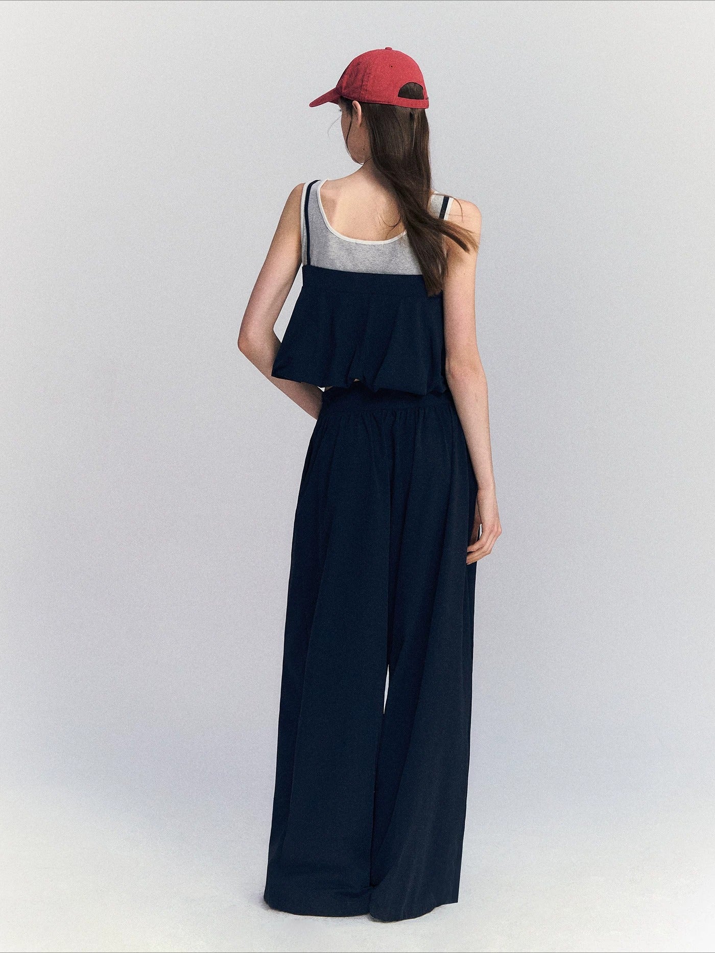 Contrast Two-Piece Set
