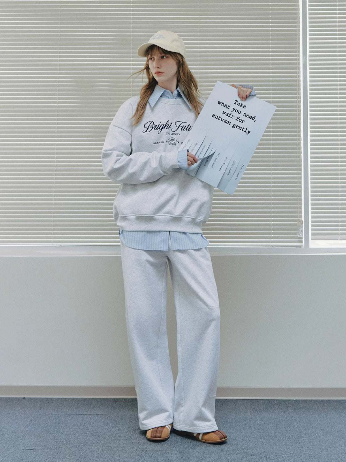 Academy Embroidery Cotton Sweatshirt
