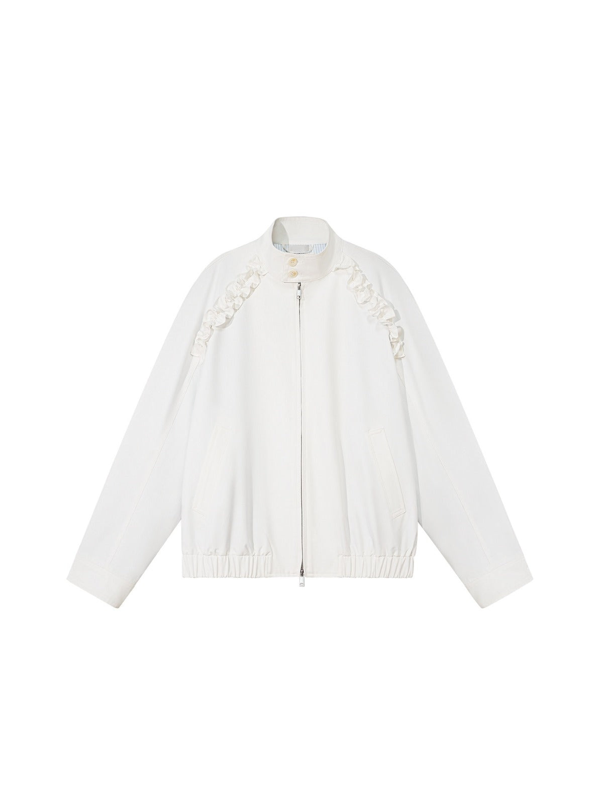 Ruffle Collar Jacket