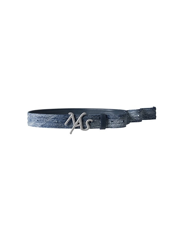 Blue Washed Denim Belt