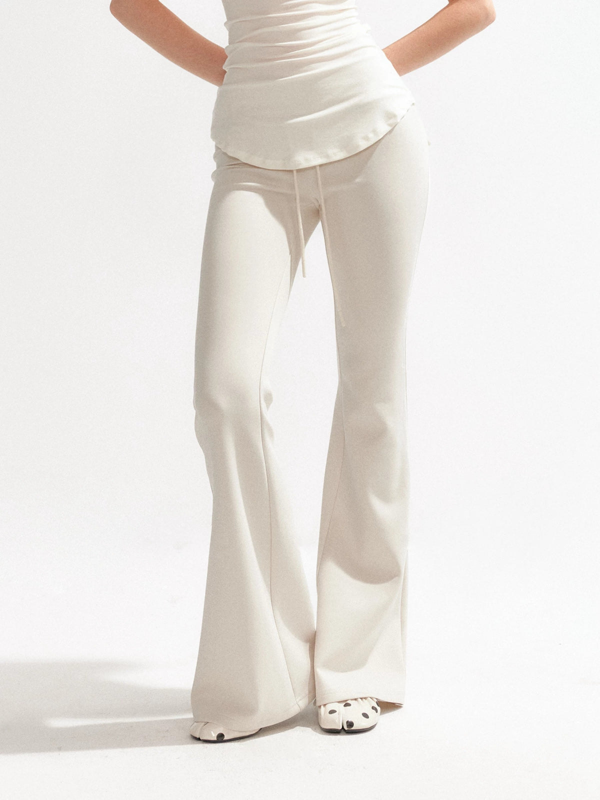 Low Waist Flared Active Pants