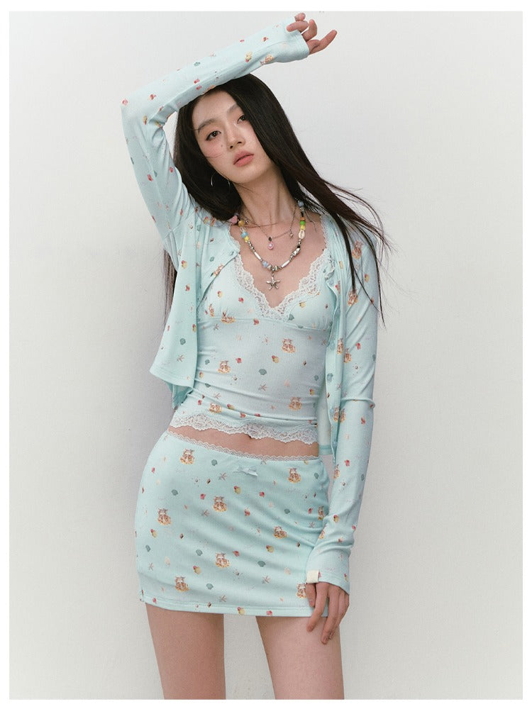 Seaside Exclusive Custom Series Tank Top & Skirt Set