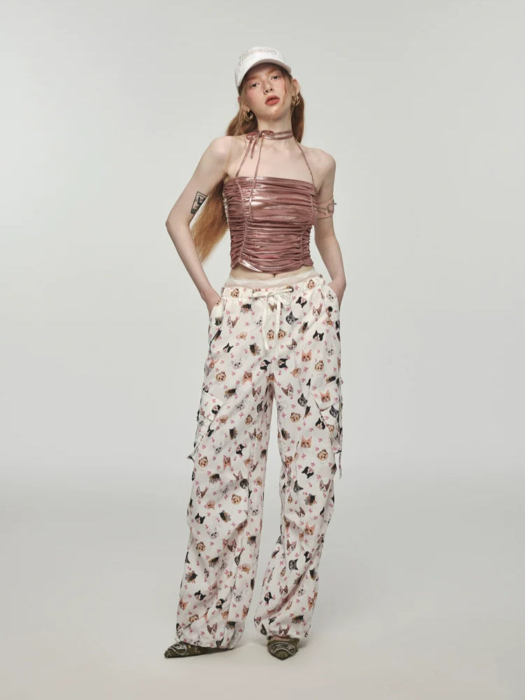 Utility Wide-Leg Pants