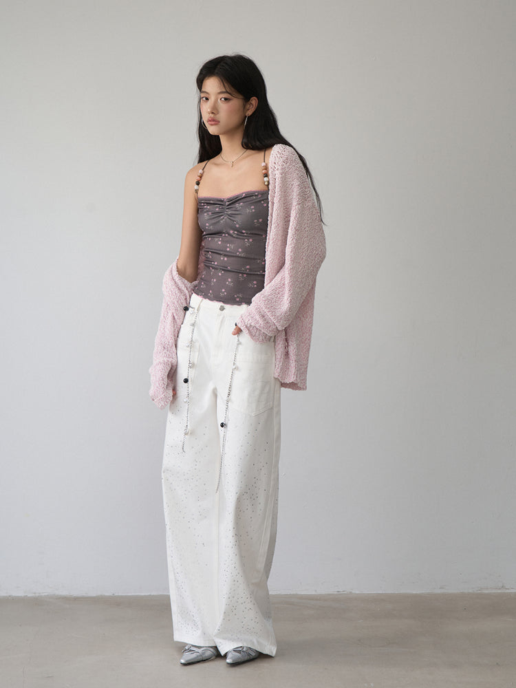 Loose Ripped Cardigan