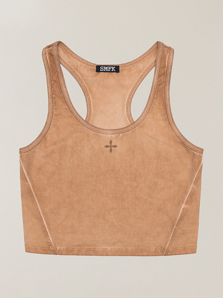 Vintage Hurricane Fade Sports Short Tank Fading Desert