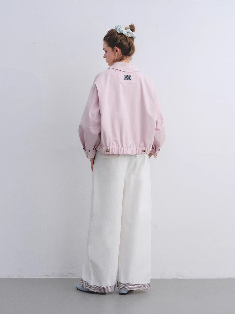 Detachable Cape Harrington Jacket