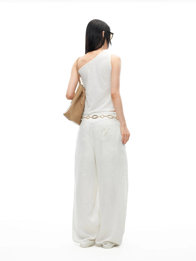 Maria Draped Knit Vest