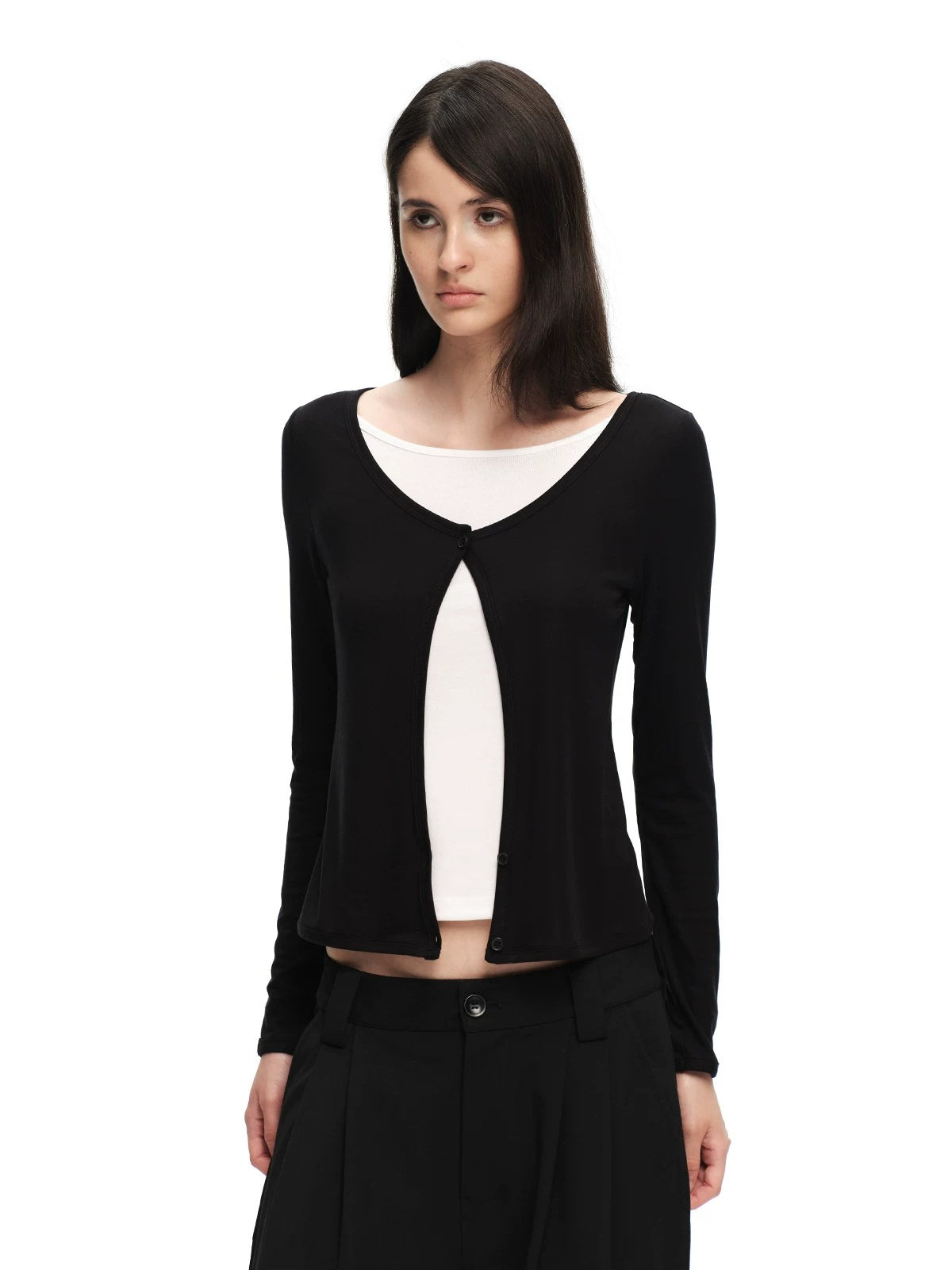 Layered Lyocell Top
