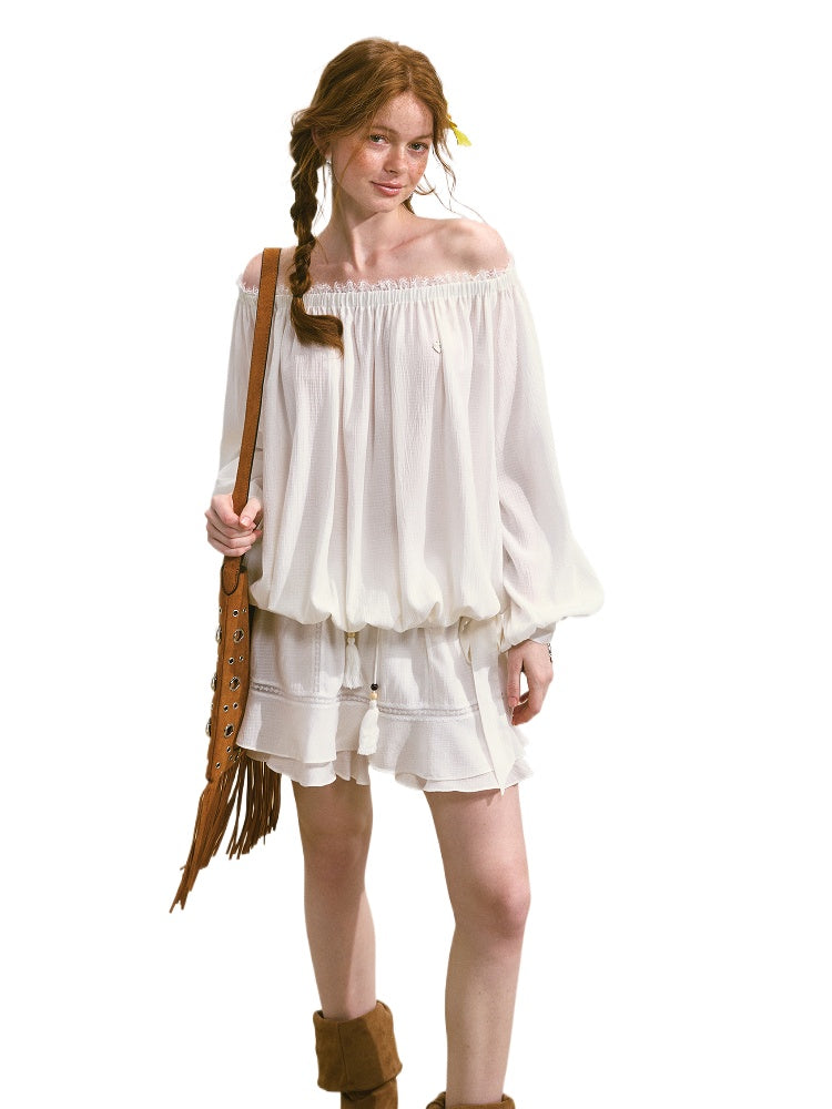 Cool and Relaxing Sun-protection Cover-up & Skort Set